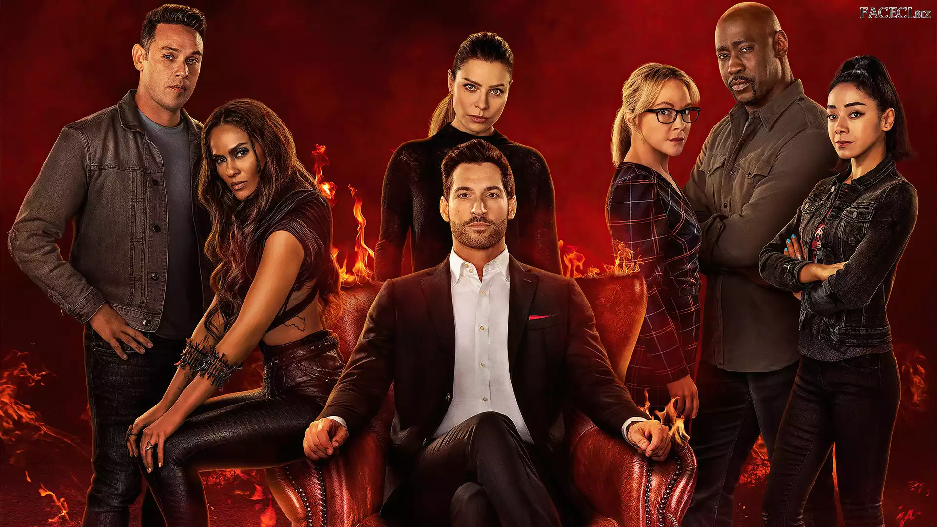 Kobiety, Lucyfer, Serial, Lucifer, Aktorzy, Tom Ellis